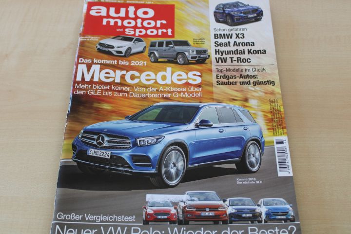 Deckblatt Auto Motor und Sport (23/2017)
